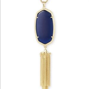 Kendra Scott Navy Rayne Necklace